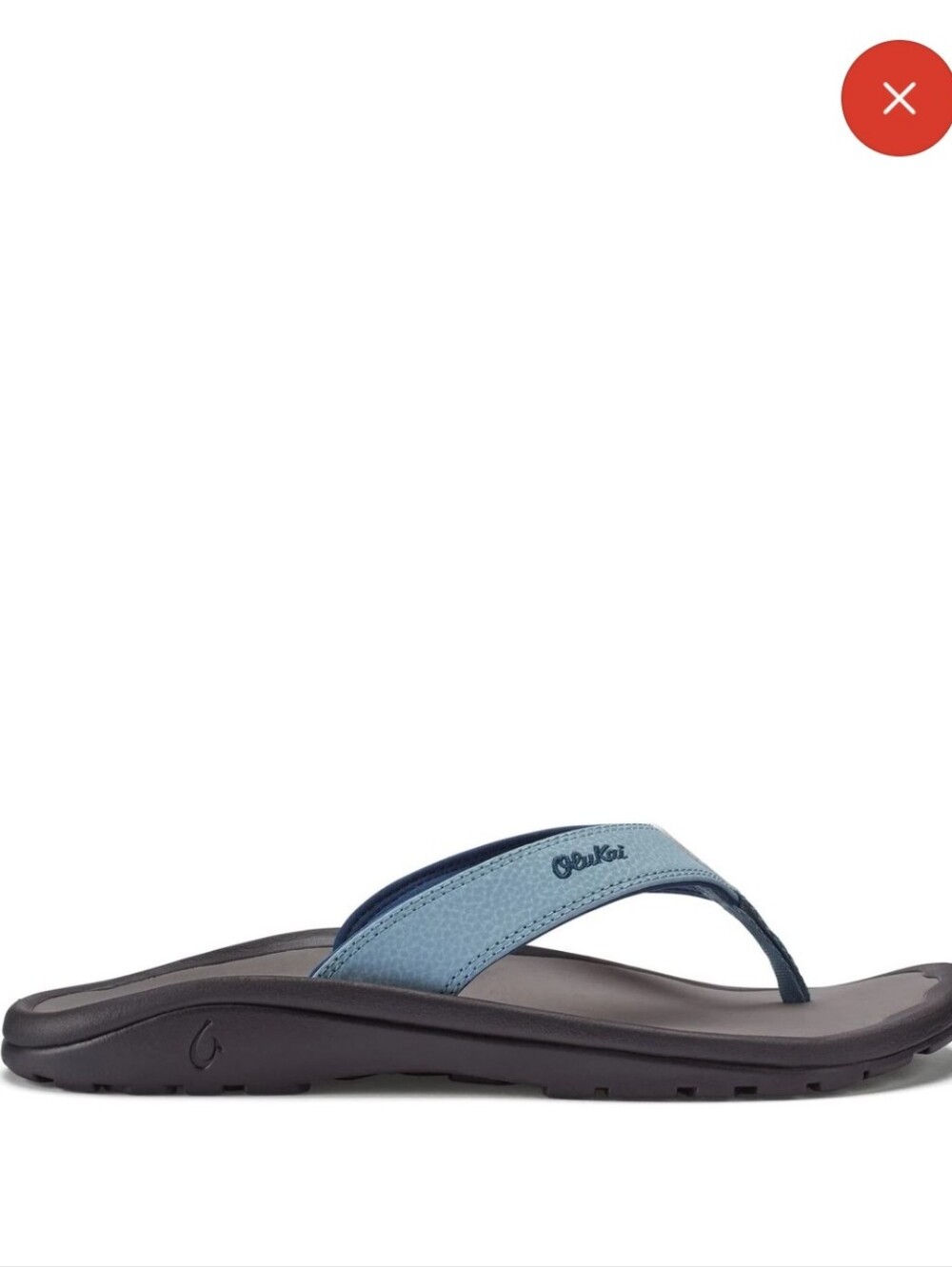 Olukai Men’s Blue Flip Flop Sandal Size 11